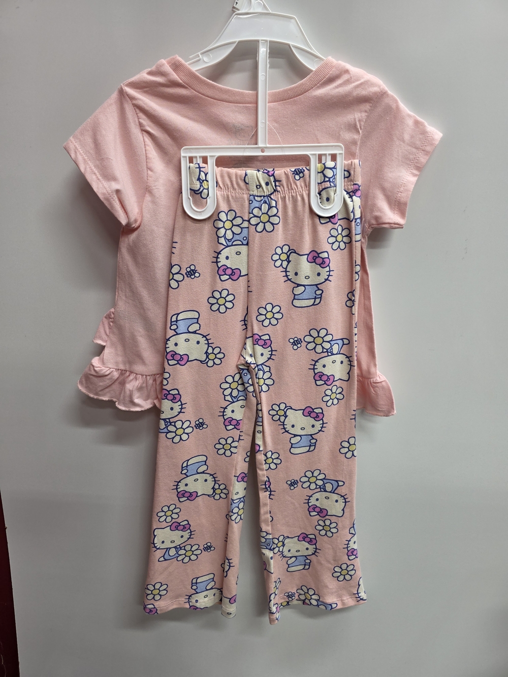 Hello Kitty Pink Floral Ruffle Set - Picture 2 of 2